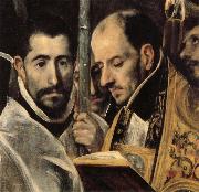 El Greco Details of The Burial of Count Orgaz Spain oil painting reproduction